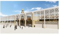قسم الشؤون الهندسية في مسجد الكوفة يعلن الإنتهاء من صب ركائز مشروع مسقف الإمام الحسن (عليه السلام)